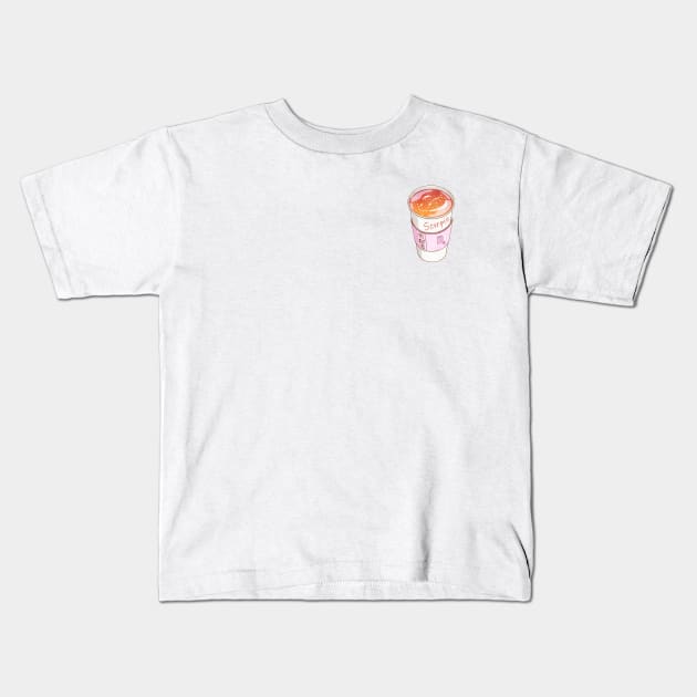 Scorpio Takeaway Kids T-Shirt by Avery Ota